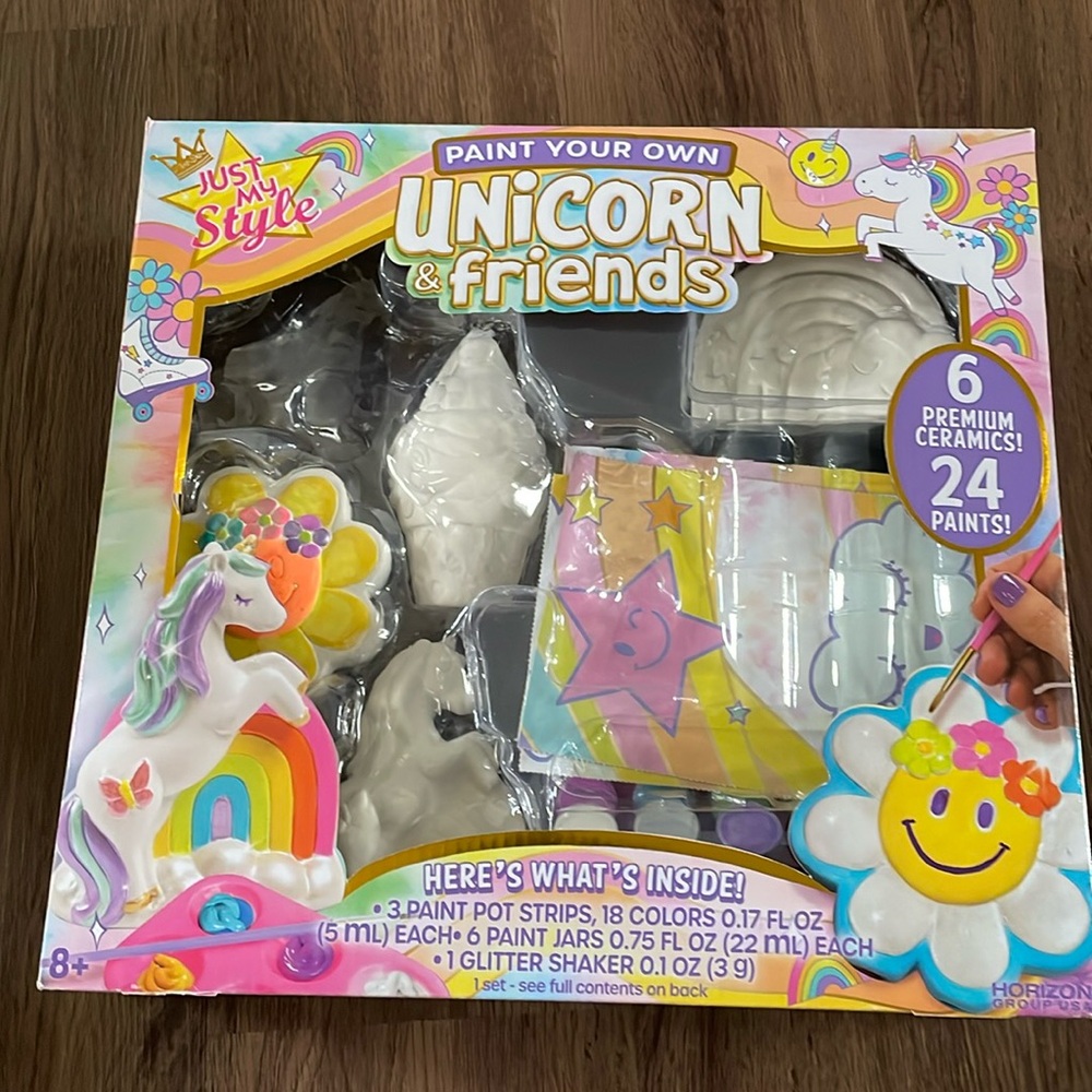 COPY - Just My Style  Paint your own Unicorn Children Art